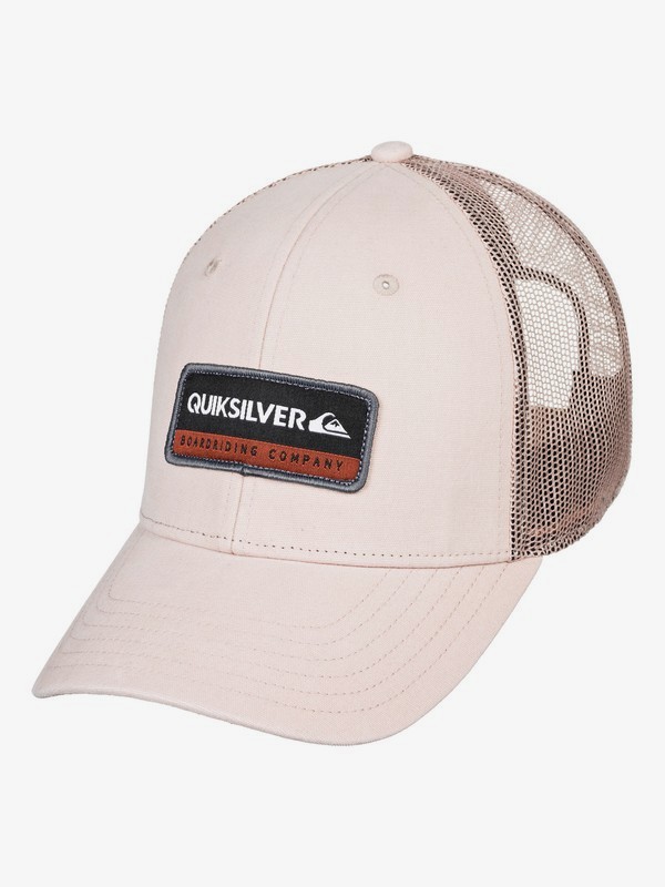 quiksilver, Rinsed - Gorra Trucker para Hombre, PLAGE (ckk0) 0 Rinsed - Gorra Trucker para Hombre Marrón AQYHA04437 Quiksilver