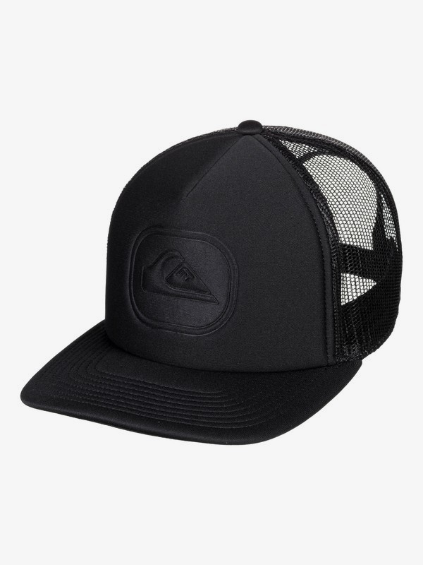 quiksilver, Heat Pinch - Trucker Cap, BLACK (kvj0) 0 Heat Pinch - Trucker Cap Black AQYHA04463 Quiksilver