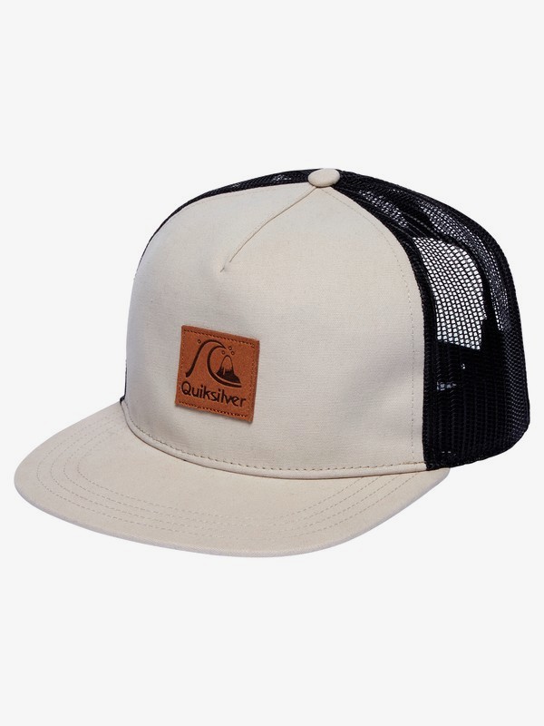 quiksilver, Blown Out Trucker Hat, RAINY DAY (sew0) 0 Blown Out Trucker Hat Grey AQYHA04497 Quiksilver