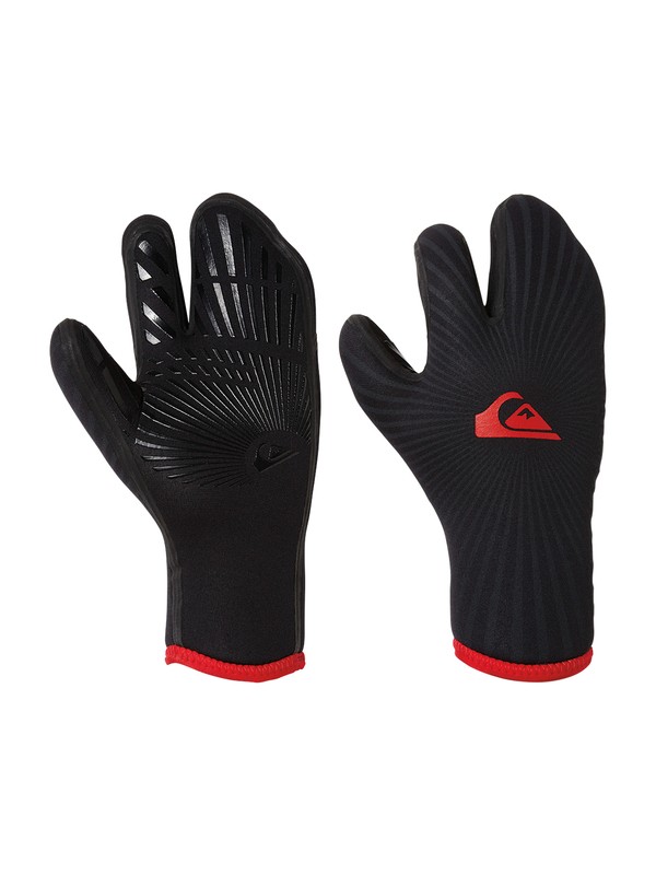 quiksilver, Syncro 7mm 3 Finger Mitts, BLACK (kvd0) 0 Syncro 7mm 3 Finger Mitts AQYHN03005 Quiksilver