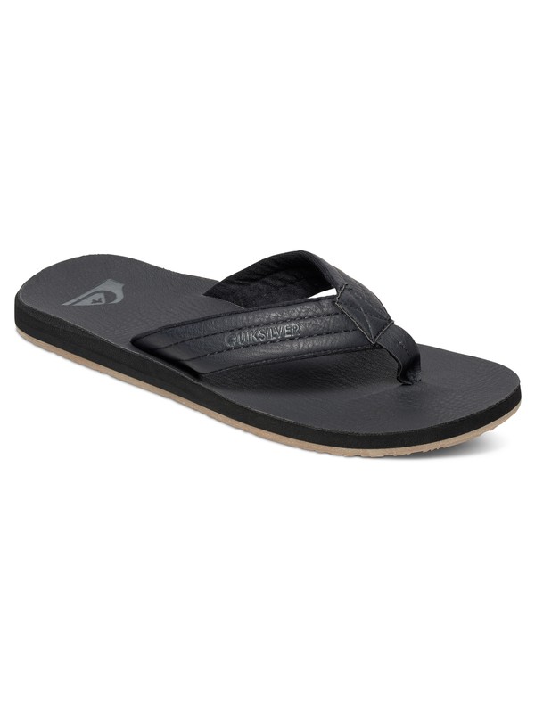 quiksilver, Carver Nubuck - Sandals, SOLID BLACK (sbkm) 0 Carver Nubuck - Sandals Multicolor AQYL100040 Quiksilver