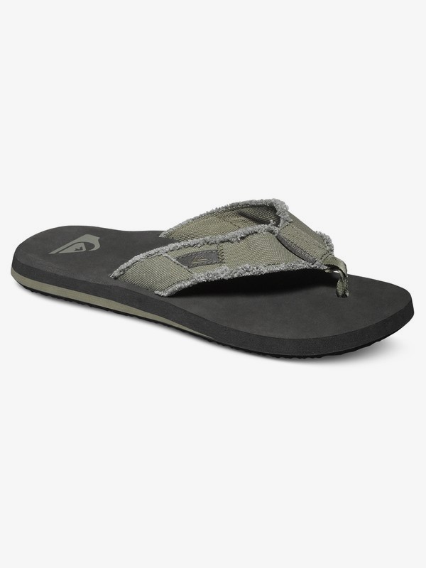 quiksilver, Monkey Abyss - Sandales pour Homme, GREEN/BLACK/BROWN (xgkc) 0 Monkey Abyss - Sandales pour Homme Vert AQYL100047 Quiksilver
