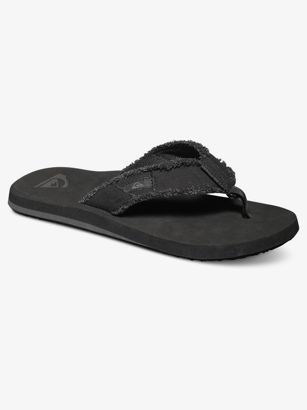quiksilver, Monkey Abyss - Sandales pour Homme, BLACK/BLACK/BROWN (xkkc) 0 Monkey Abyss - Sandales pour Homme Noir AQYL100047 Quiksilver