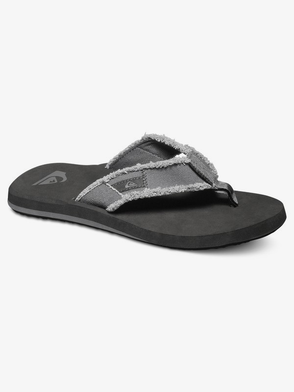 quiksilver, Monkey Abyss - Sandales pour Homme, GREY/BLACK/BROWN (xskc) 0 Monkey Abyss - Sandales pour Homme Gris AQYL100047 Quiksilver