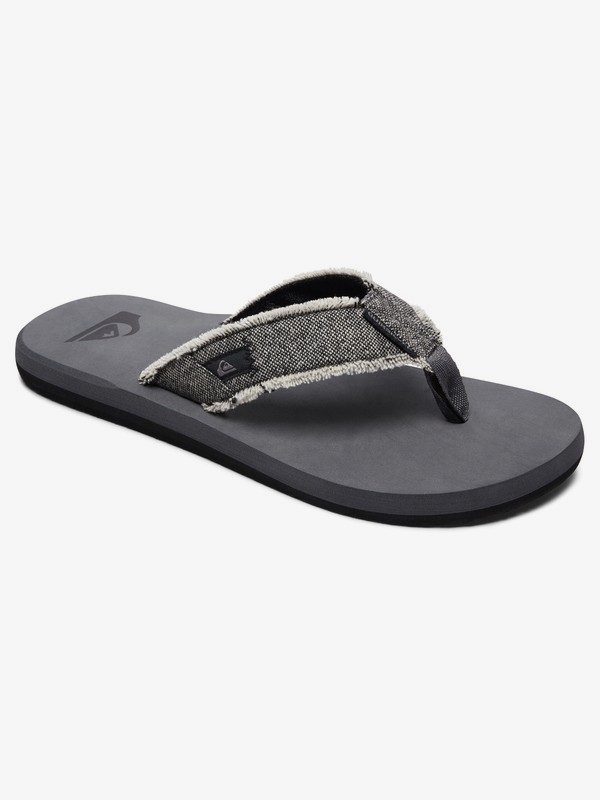 quiksilver, Monkey Abyss - Sandales pour Homme, GREY/BLACK/GREY (xsks) 0 Monkey Abyss - Sandales pour Homme Gris AQYL100047 Quiksilver