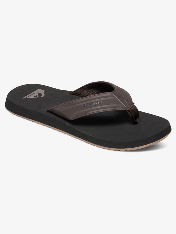 quiksilver, Monkey Wrench - Sandals for Men, BROWN/BLACK/BROWN (xckc) 0 Monkey Wrench - Sandals for Men Brown AQYL100048 Quiksilver