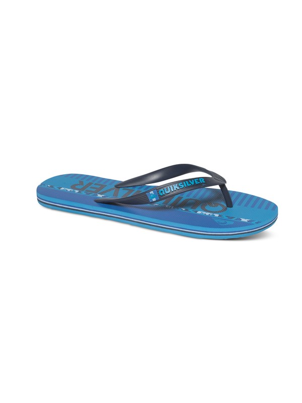 quiksilver, Molokai Wordmark Sandals, BLUE/BLUE/BLUE (xbbb) 0 Molokai Wordmark Sandals AQYL100121 Quiksilver