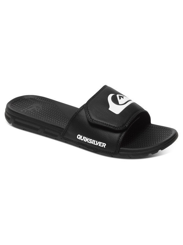 quiksilver, Shoreline Adjust - Sandales, BLACK/BLACK/WHITE (xkkw) 0 Shoreline Adjust - Sandales Noir AQYL100204 Quiksilver