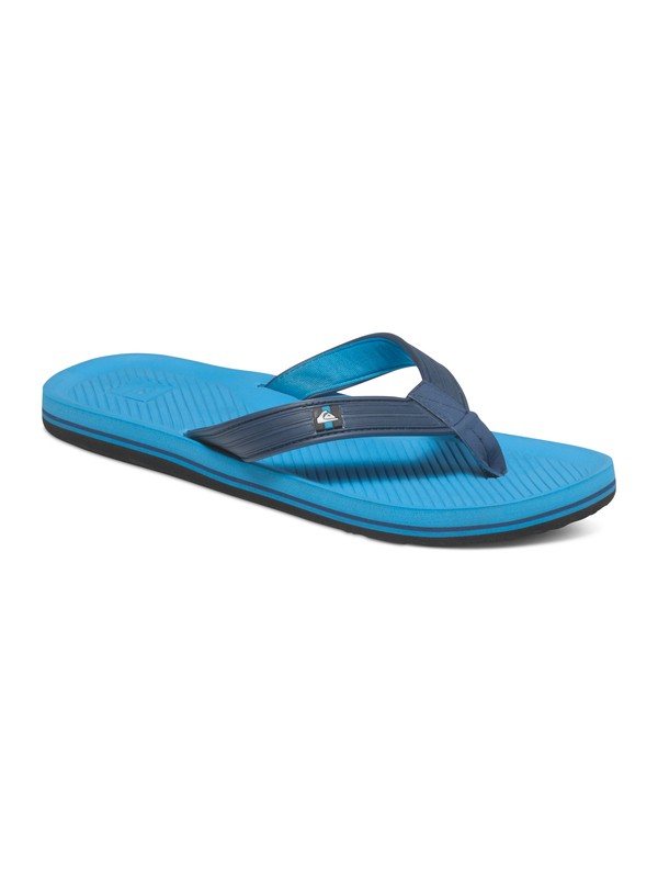 quiksilver, Haleiwa Deluxe Sandals, BLUE/BLACK/BLUE (xbkb) 0 Haleiwa Deluxe Sandals AQYL100228 Quiksilver