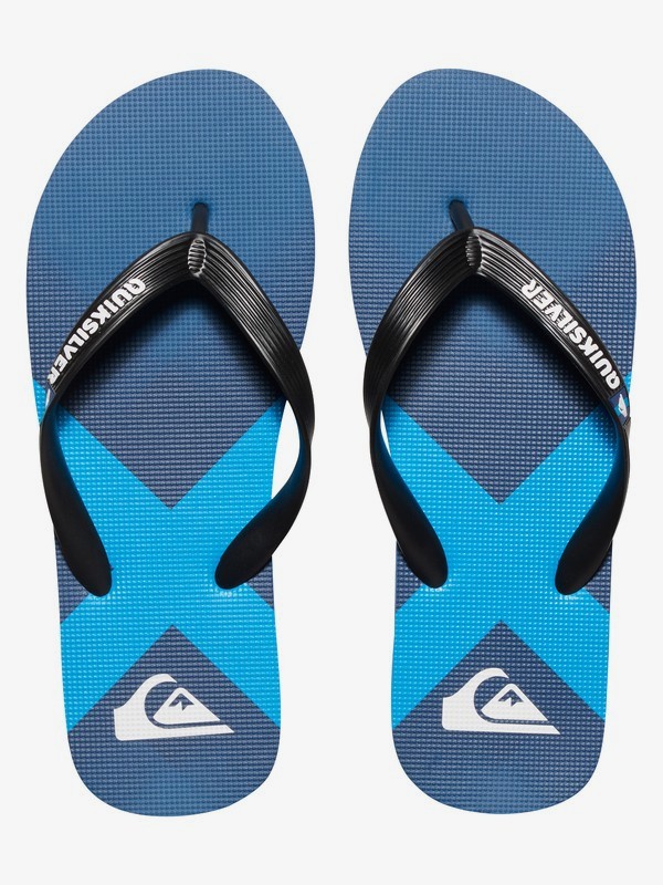 Black New Black Quiksilver Molokai Bullseye Sandal White