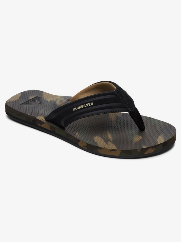 quiksilver, Island Oasis - Sandalias para Hombre, BLACK/BROWN/GREEN (xkcg) 0 Island Oasis - Sandalias para Hombre Multicolor AQYL100401 Quiksilver