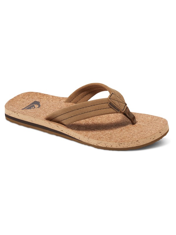 Carver Cork - Suede Sandals for Men AQYL100406 0 Carver Cork Suede Sandals AQYL100406 Quiksilver