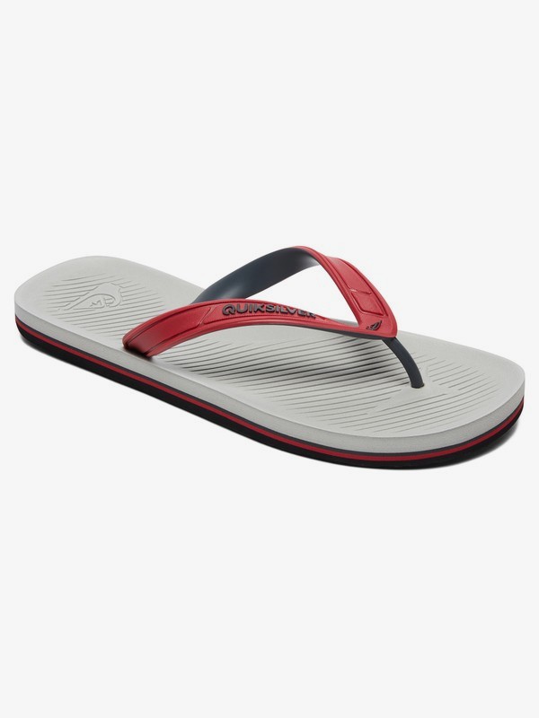 quiksilver, Haleiwa Flip-Flops, RED/GREY/GREY (xrss) 0 Haleiwa Flip-Flops Red AQYL100627 Quiksilver