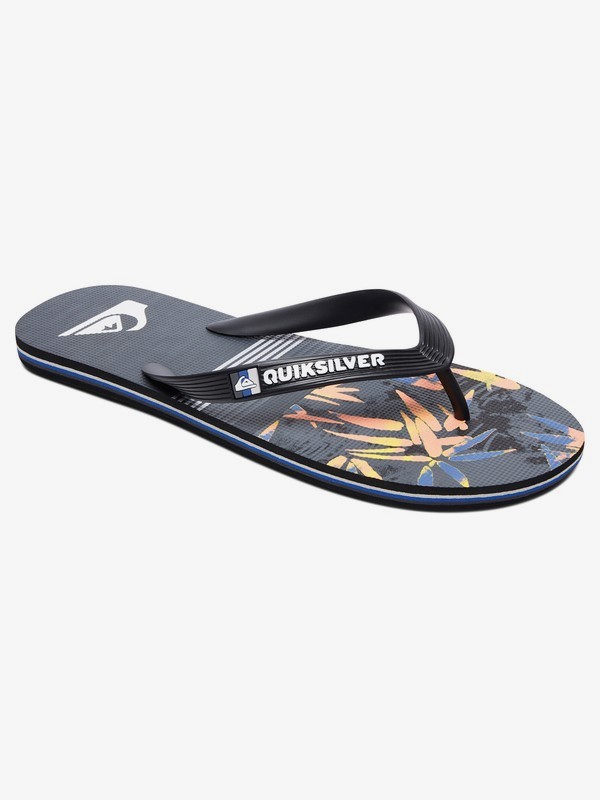 quiksilver, Molokai Zen - Flip-Flops for Men, BLACK/BLACK/RED (xkkr) 0 Molokai Zen - Flip-Flops for Men AQYL100658 Quiksilver