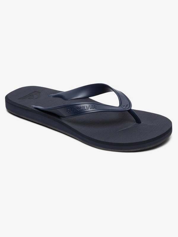 quiksilver, Carver Deluxe - Flip-Flops for Men, BLUE/BLUE/BLUE (xbbb) 0 Carver Deluxe - Flip-Flops for Men Blue AQYL100678 Quiksilver