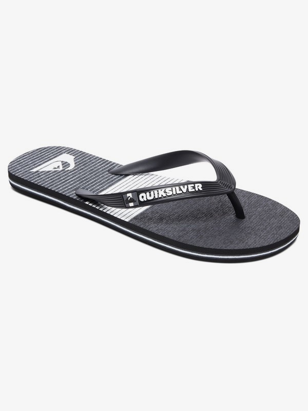 quiksilver, MOLOKAI TIJUANA, BLACK/GREY/WHITE (xksw) 0 MOLOKAI TIJUANA Gris AQYL100686 Quiksilver