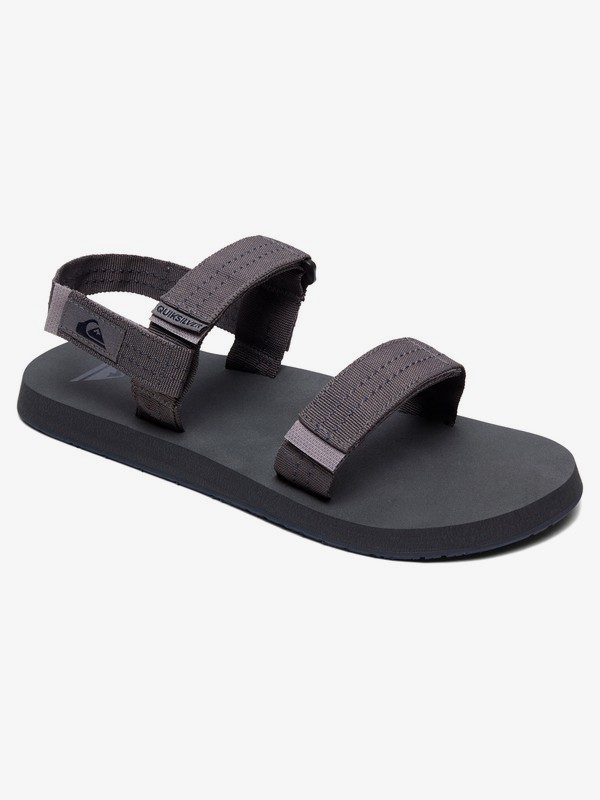 quiksilver, Monkey Caged Sandals, GREY/BLACK/GREEN (xskg) 0 Monkey Caged Sandals Grey AQYL100748 Quiksilver