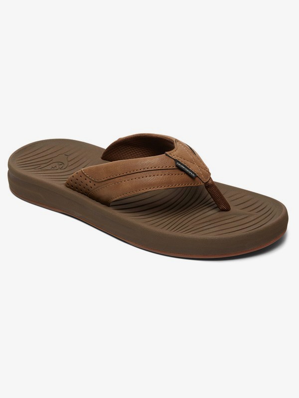 quiksilver, Travel Oasis - Sandals for Men, TAN - SOLID (tkd0) 0 Travel Oasis - Sandals for Men Beige AQYL100754 Quiksilver