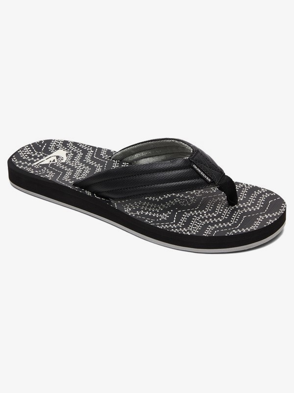 quiksilver, Carver Sandals, BLACK/GREY/WHITE (xksw) 0 Carver Sandals Grey AQYL100809 Quiksilver