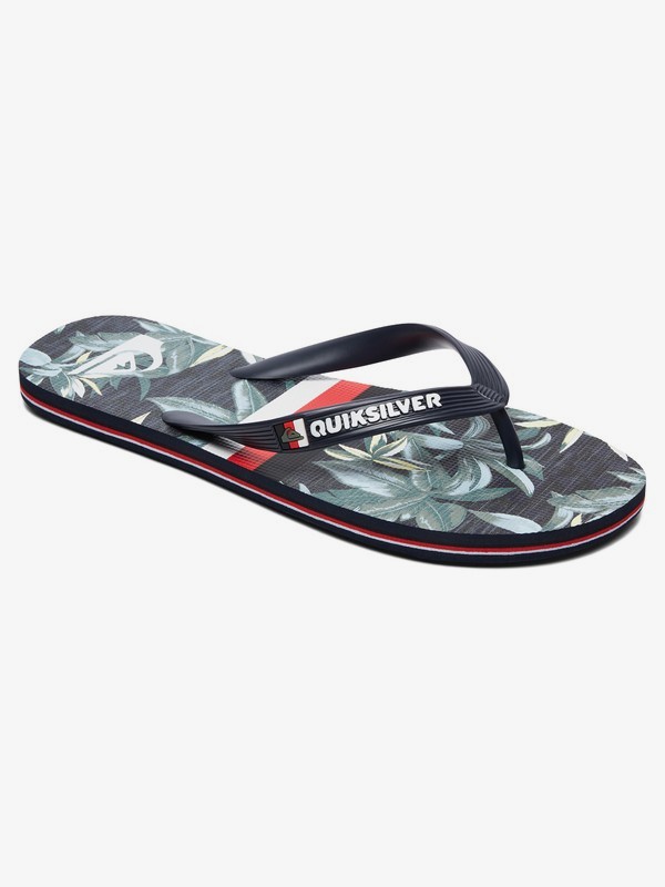 quiksilver, Molokai Highline Hawaii Flip-Flops, GREY/GREEN/GREY (xsgs) 0 Molokai Highline Hawaii Flip-Flops Grey AQYL100835 Quiksilver