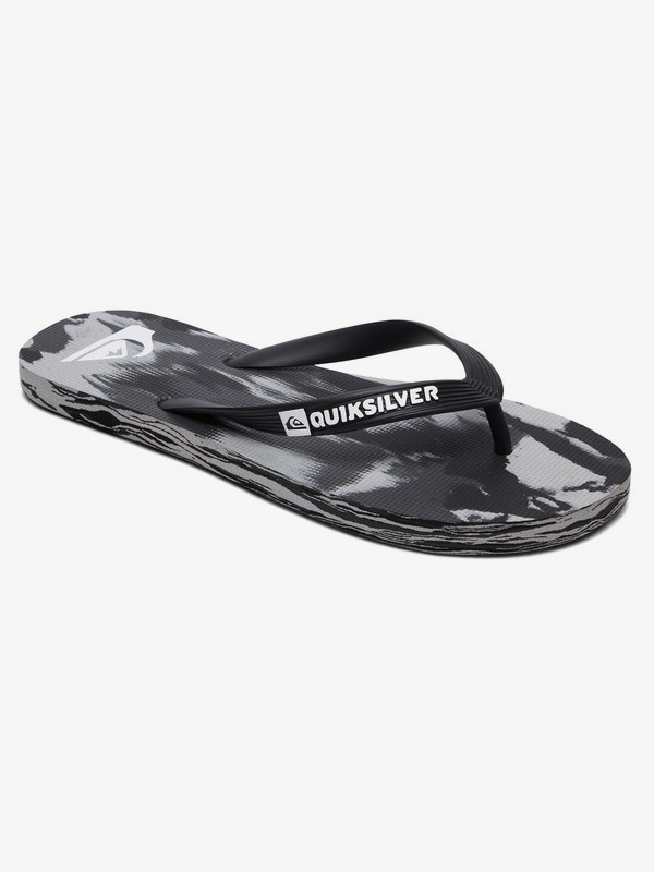 quiksilver, Molokai Marled Flip Flops, BLACK/GREY/BLACK (xksk) 0 Molokai Marled Flip Flops Black AQYL100958 Quiksilver