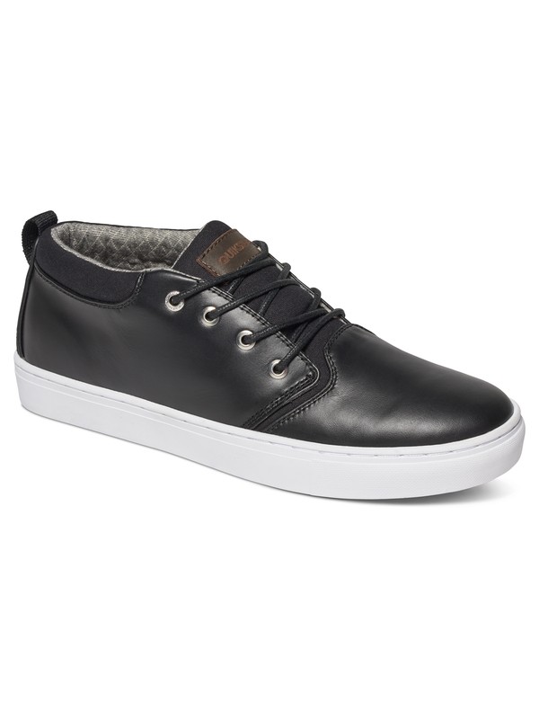 quiksilver, Griffin - Mid-Top Shoes for Men, BLACK/BROWN/WHITE (xkcw) 0 Griffin - Mid-Top Shoes for Men Multicolor AQYS100020 Quiksilver
