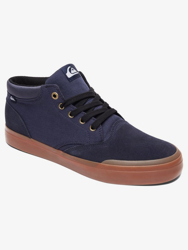 quiksilver, Verant - Baskets mi-hautes pour Homme, BLUE/BROWN/BLUE (xbcb) 0 Verant - Baskets mi-hautes pour Homme Bleu AQYS300065 Quiksilver