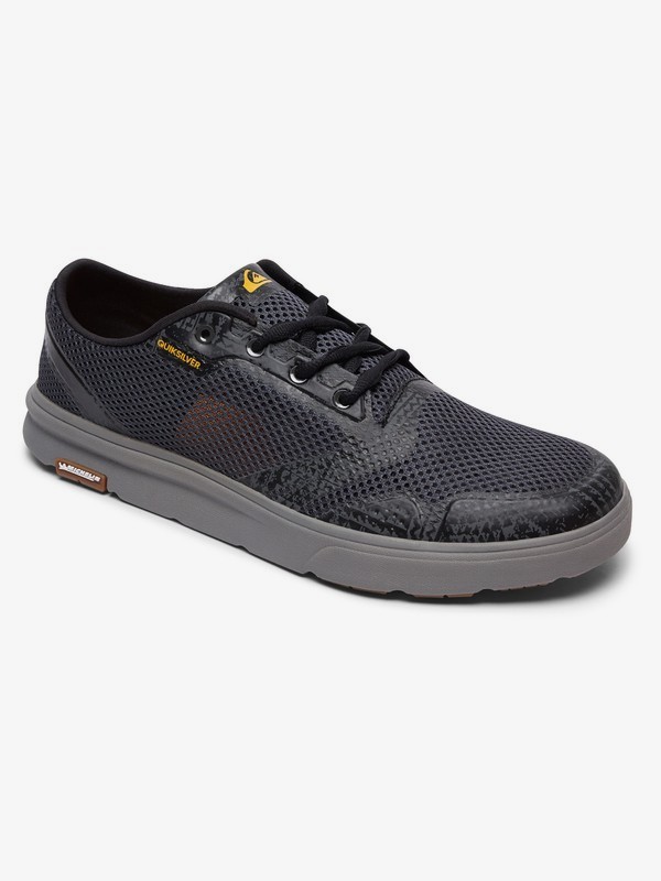 quiksilver, Amphibian Plus - Baskets pour Homme, GREY/GREY/ORANGE (xssn) 0 Amphibian Plus - Baskets pour Homme Gris AQYS700027 Quiksilver