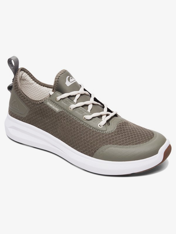 quiksilver, Layover Travel - Shoes for Men, GREEN/GREEN/WHITE (xggw) 0 Layover Travel - Shoes for Men Green AQYS700043 Quiksilver