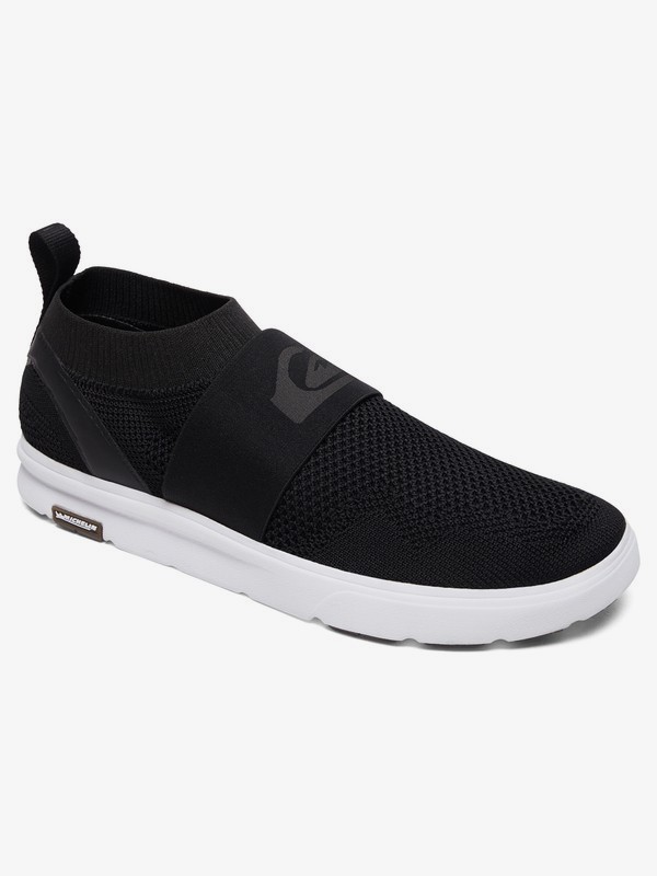 quiksilver, Amphibian Plus - Chaussures slip-on pour Homme, BLACK/GREY/WHITE (xksw) 0 Amphibian Plus - Chaussures slip-on pour Homme Gris AQYS700047 Quiksilver