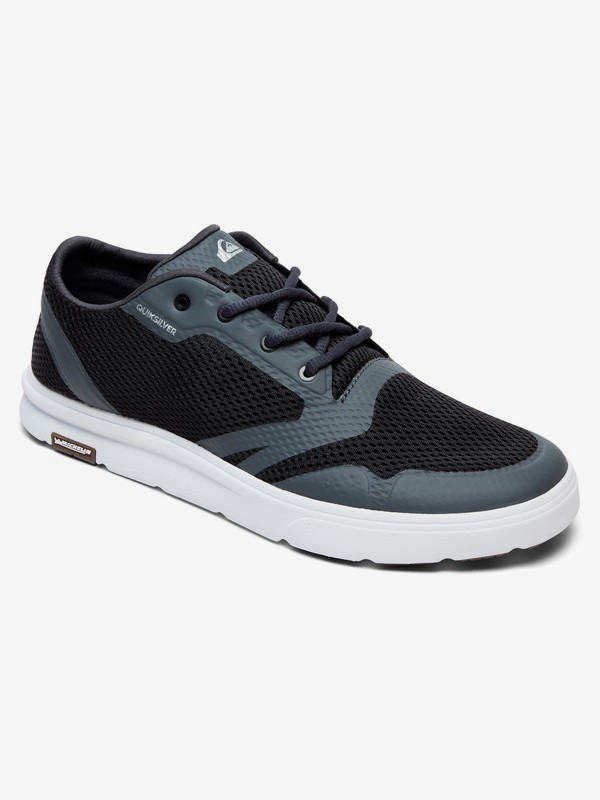 quiksilver, Amphibian Plus Amphibian Shoes, BLACK/GREY/WHITE (xksw) 0 Amphibian Plus Amphibian Shoes Grey AQYS700049 Quiksilver