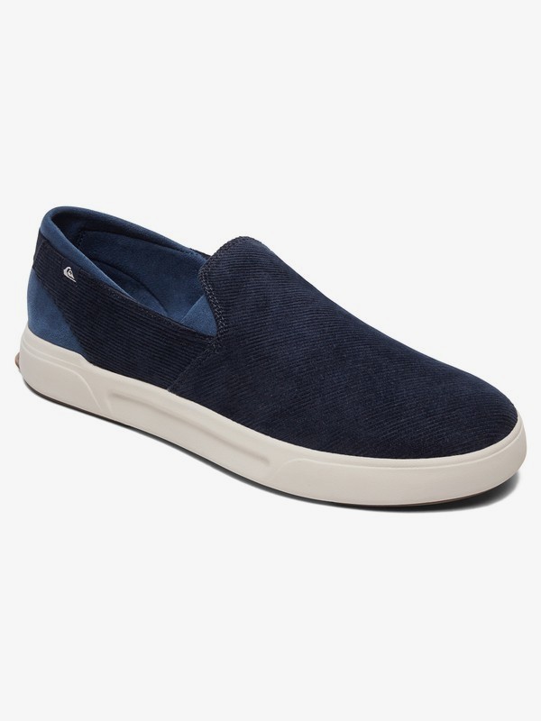 quiksilver, Surf Check Premium - Zapatillas sin Cordones para Hombre, BLUE/BLUE/GREY (xbbs) 0 Surf Check Premium - Zapatillas sin Cordones para Hombre Azul AQYS700054 Quiksilver