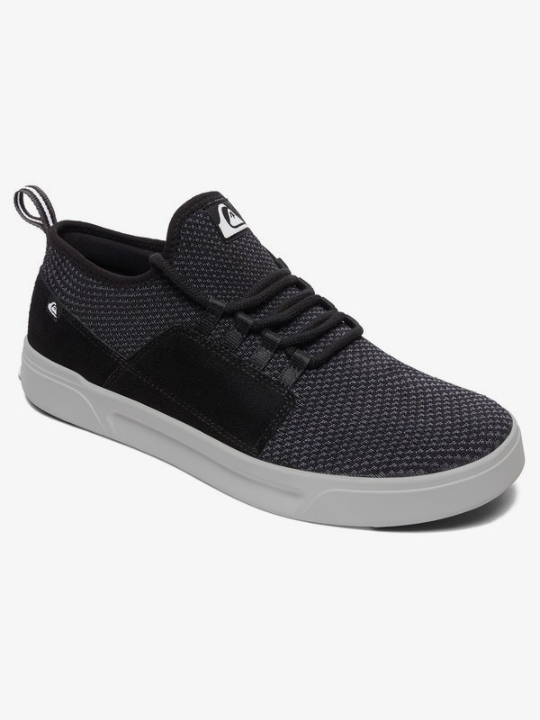 quiksilver, Winter Stretch Knit - Zapatillas para Hombre, BLACK/GREY/WHITE (xksw) 0 Winter Stretch Knit - Zapatillas para Hombre Gris AQYS700057 Quiksilver
