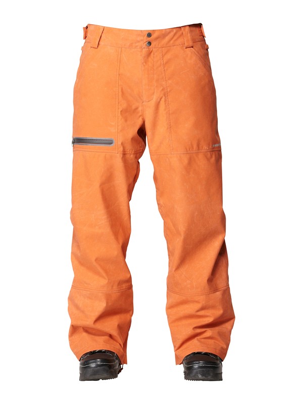 quiksilver, DARK AND STORMY PANT, RUST (cnh0) 0 DARK AND STORMY PANT AQYTP00006 Quiksilver