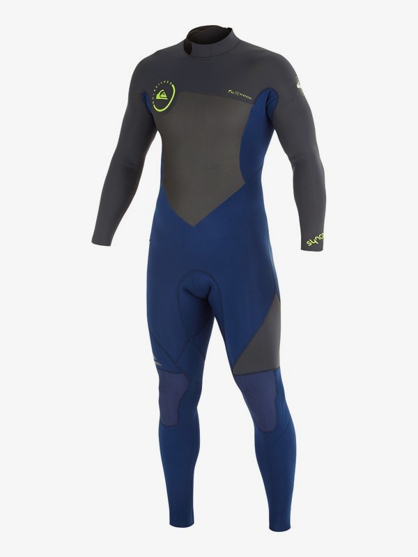quiksilver, Syncro GBS 3/2mm Back Zip Wetsuit, INK BLUE/ GRAPHITE (xbbs) 0 Syncro GBS 3/2mm Back Zip Wetsuit AQYW103038 Quiksilver