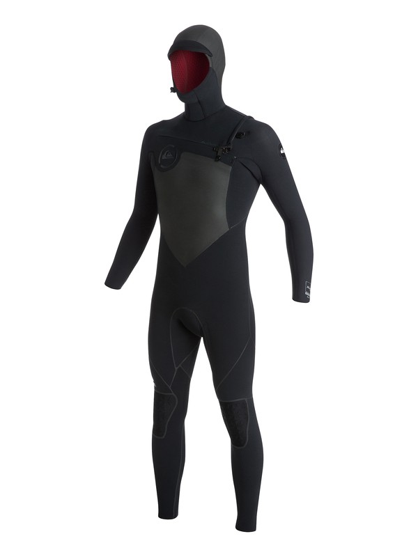 quiksilver, AG47 Performance 5/4/3mm Chest Zip Hooded Fullsuit, BLACK (kvd0) 0 AG47 Performance 5/4/3mm Chest Zip Hooded Fullsuit AQYW203011 Quiksilver