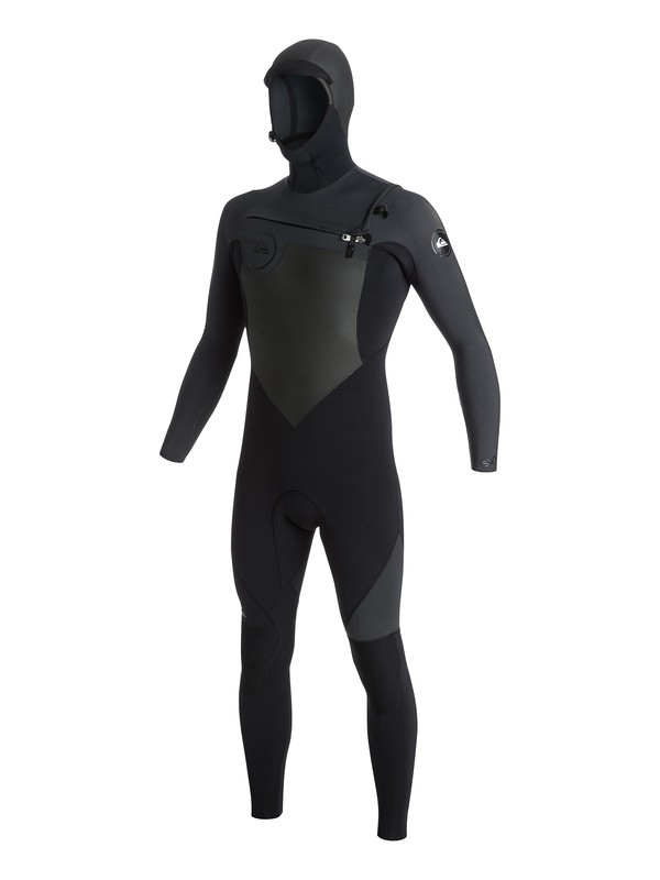 quiksilver, Syncro GBS 5/4/3mm Chest Zip Wetsuit, BLACK/ GRAPHITE (xkkk) 0 Syncro GBS 5/4/3mm Chest Zip Wetsuit AQYW203013 Quiksilver