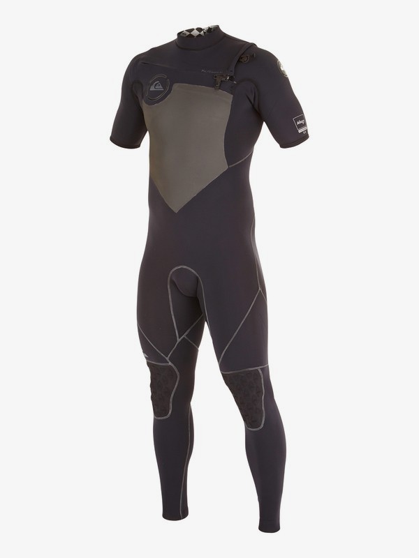 quiksilver, AG47 Performance 2/2mm - Chest Zip Short Sleeve Wetsuit, BLACK (kvd0) 0 AG47 Performance 2/2mm - Chest Zip Short Sleeve Wetsuit Black AQYW303015 Quiksilver