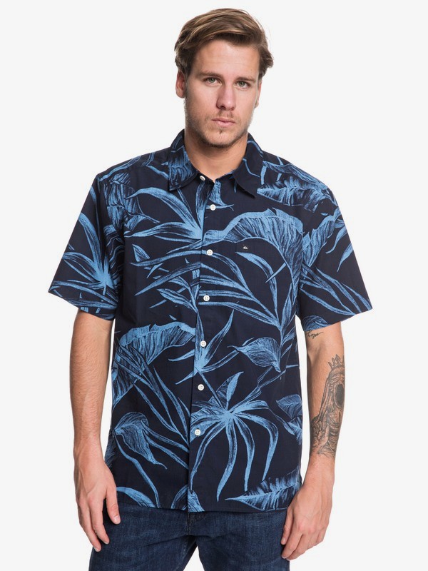 quiksilver, HI WAILU, WAILU NAVY (byj1) 0 HI WAILU Blue AQYWT03191 Quiksilver