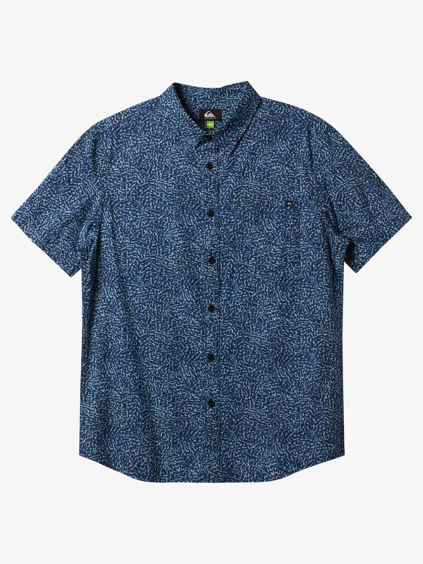 Mens Apero Organic Classic Short Sleeve Pocket Shirt | Quiksilver