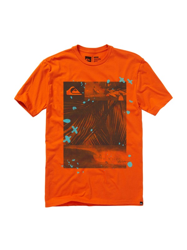 quiksilver, Outlaw Slim Fit T-Shirt, RADIOACTIVE (nnk0) 0 Outlaw Slim Fit T-Shirt AQYZT01126 Quiksilver