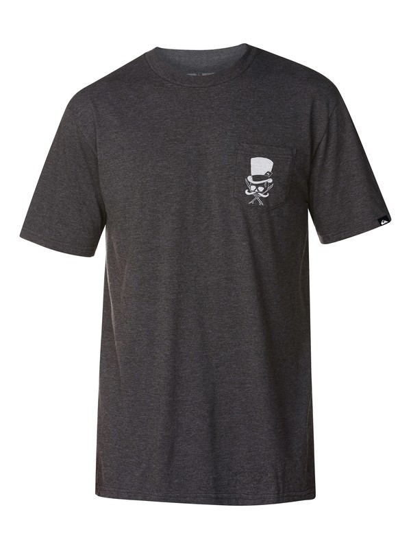 quiksilver, Fortunate One Slim Fit T-Shirt, CHARCOAL HEATHER (ktah) 0 Fortunate One Slim Fit T-Shirt AQYZT03091 Quiksilver