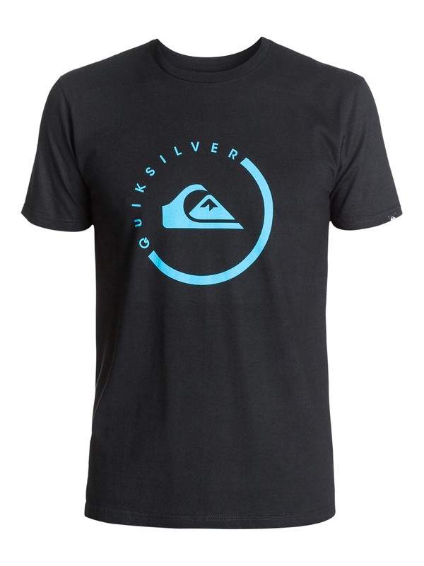 quiksilver, Everyday Active T-Shirt, BLACK/BLUE (xkkb) 0 Everyday Active T-Shirt AQYZT03183 Quiksilver