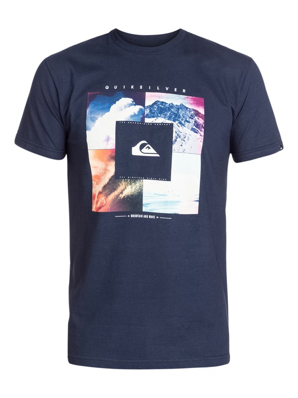 quiksilver, Quad T-Shirt, NAVY BLAZER (byj0) 0 Quad T-Shirt AQYZT03198 Quiksilver