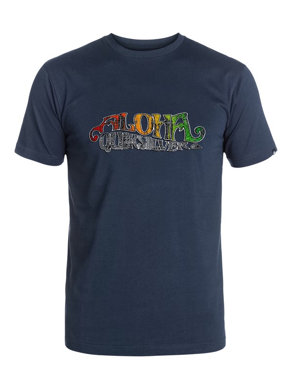 quiksilver, Aloha Dayz T-Shirt, NAVY BLAZER (byj0) 0 Aloha Dayz T-Shirt AQYZT03265 Quiksilver