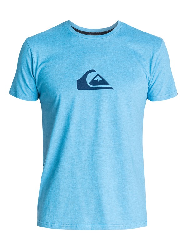 quiksilver, Mountain Wave T-Shirt, DEEP WATER HEATHER (bjlh) 0 Mountain Wave T-Shirt AQYZT03332 Quiksilver