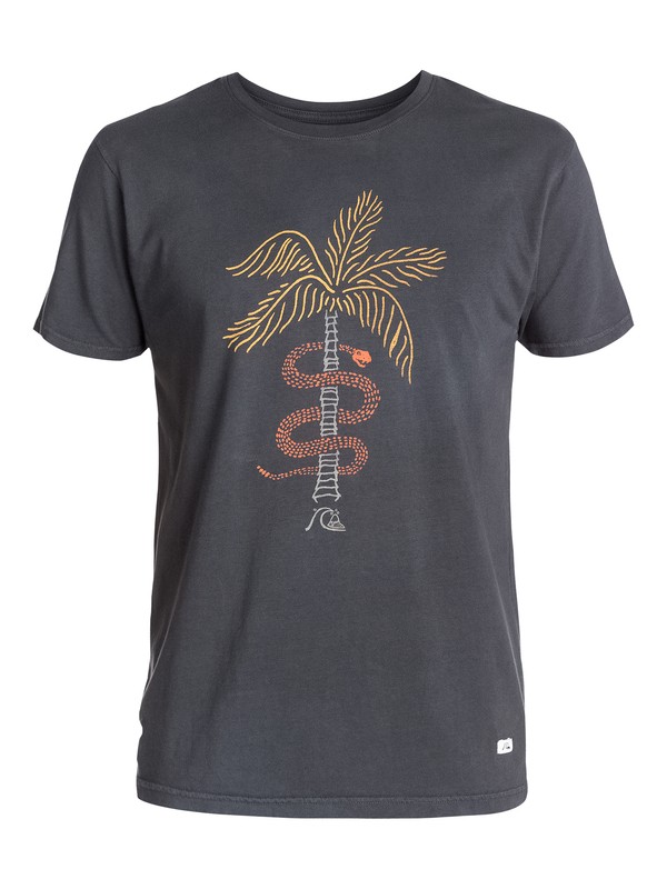 quiksilver, Palms T-Shirt, TARMAC (kta0) 0 Palms T-Shirt AQYZT03347 Quiksilver