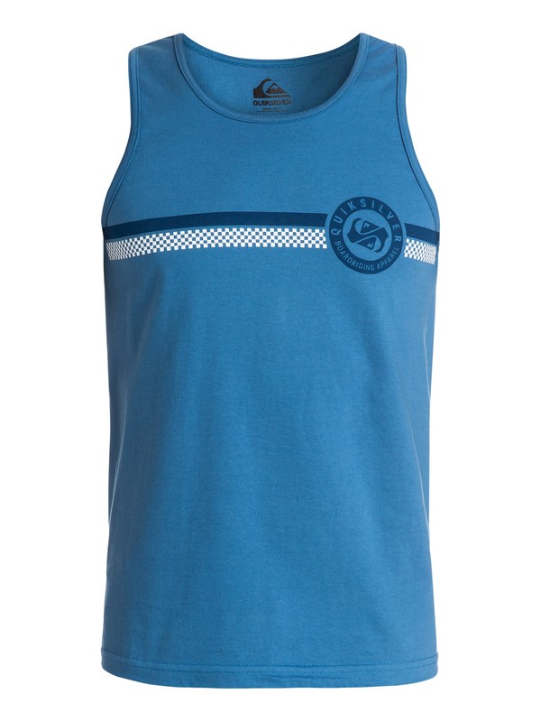 quiksilver, Finish Line Tank, FEDERAL BLUE (bnc0) 0 Finish Line Tank AQYZT03449 Quiksilver