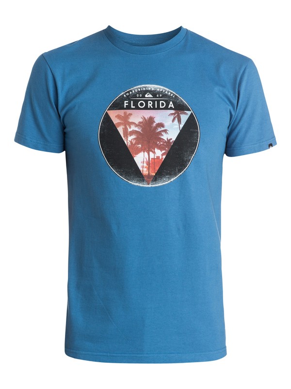 quiksilver, Camiseta I Get Around FL, FEDERAL BLUE (bnc0) 0 Camiseta I Get Around FL AQYZT03494 Quiksilver