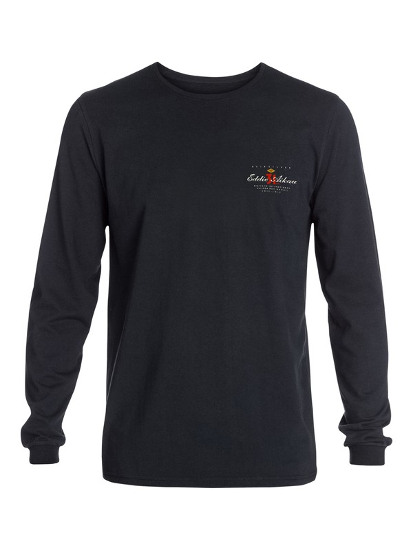 quiksilver, Eddie Poster Long Sleeve T-Shirt, BLACK (kvj0) 0 Eddie Poster Long Sleeve T-Shirt AQYZT03858 Quiksilver